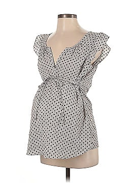 Motherhood Short Sleeve Blouse (view 1)
