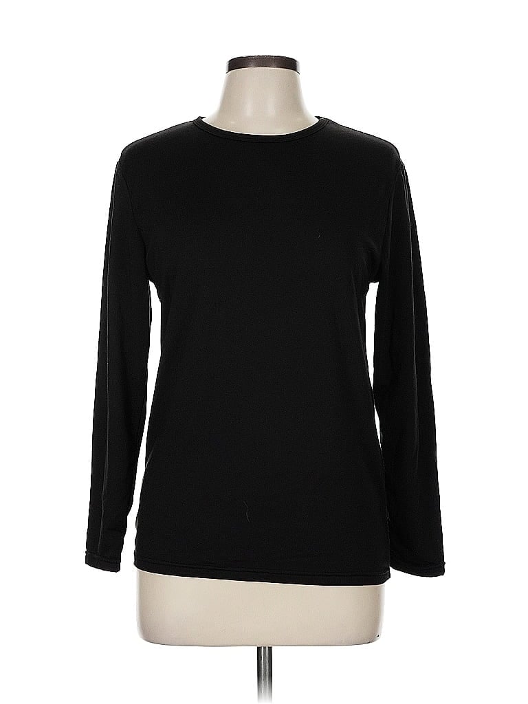 Pre-owned Assorted Brands Long Sleeve T-shirt In Black