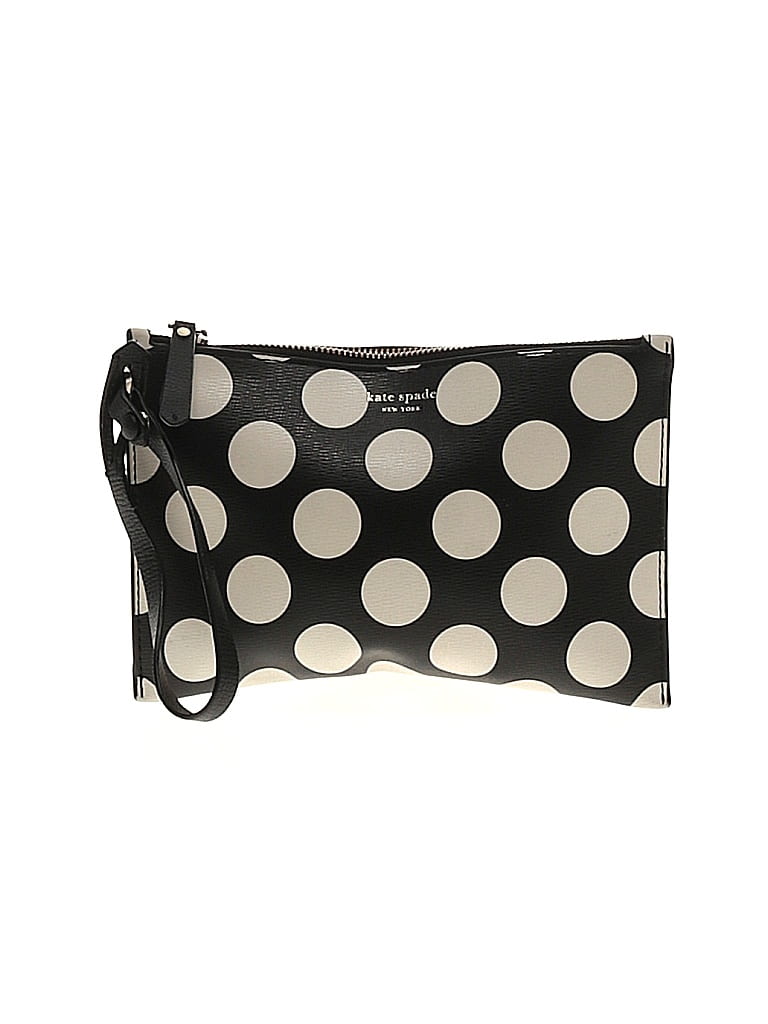 Kate Spade New York Polka Dots Black Wristlet One size - photo 1