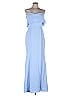Xscape 100% Polyester Blue Casual Dress Size 10 - photo 1