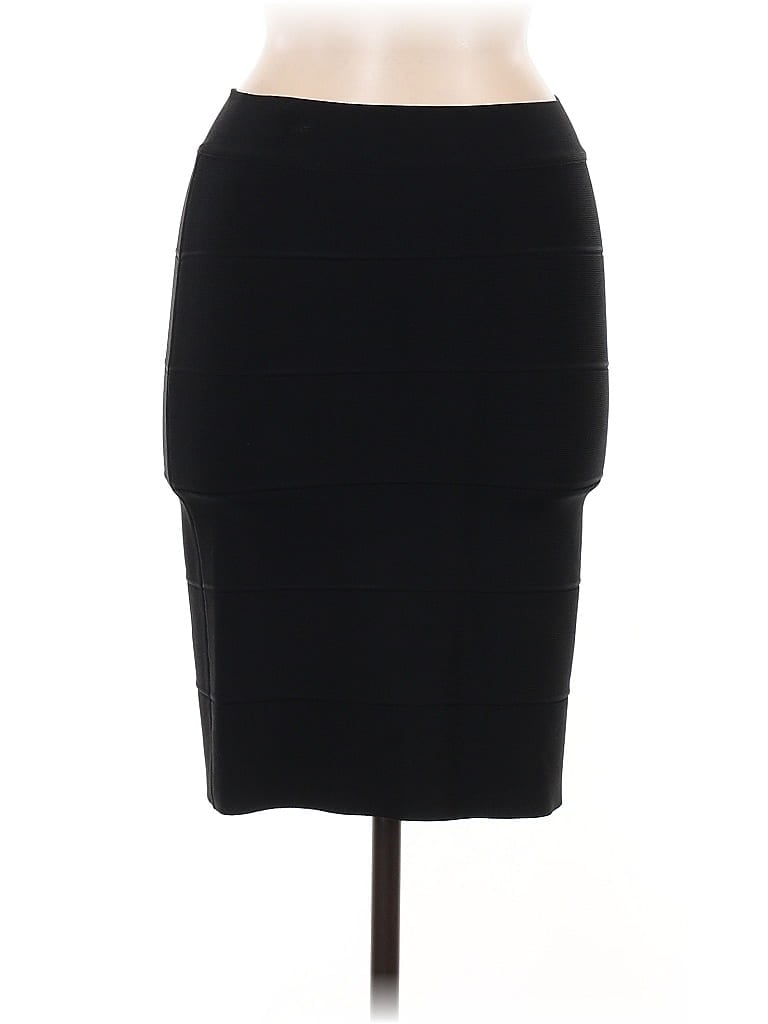 Pre-owned Bcbgmaxazria Formal Skirt In Black