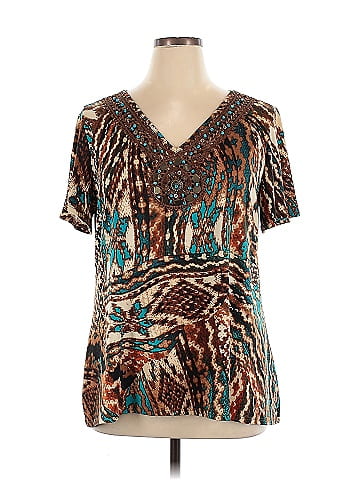Avenue Short Sleeve Blouse (view 1)