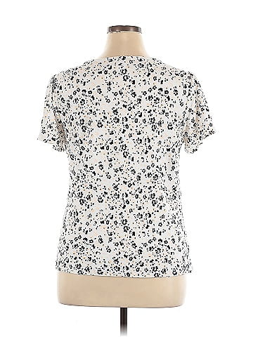 Ann Taylor Factory Short Sleeve T-Shirt (view 2)