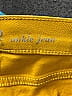 Soho Color Block Yellow Jeans Size 8 - photo 4