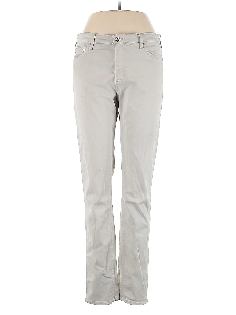 Pre-owned Adriano Goldschmied Casual Pants In White