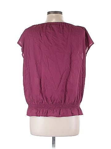 Ann Taylor LOFT Short Sleeve Blouse (view 2)