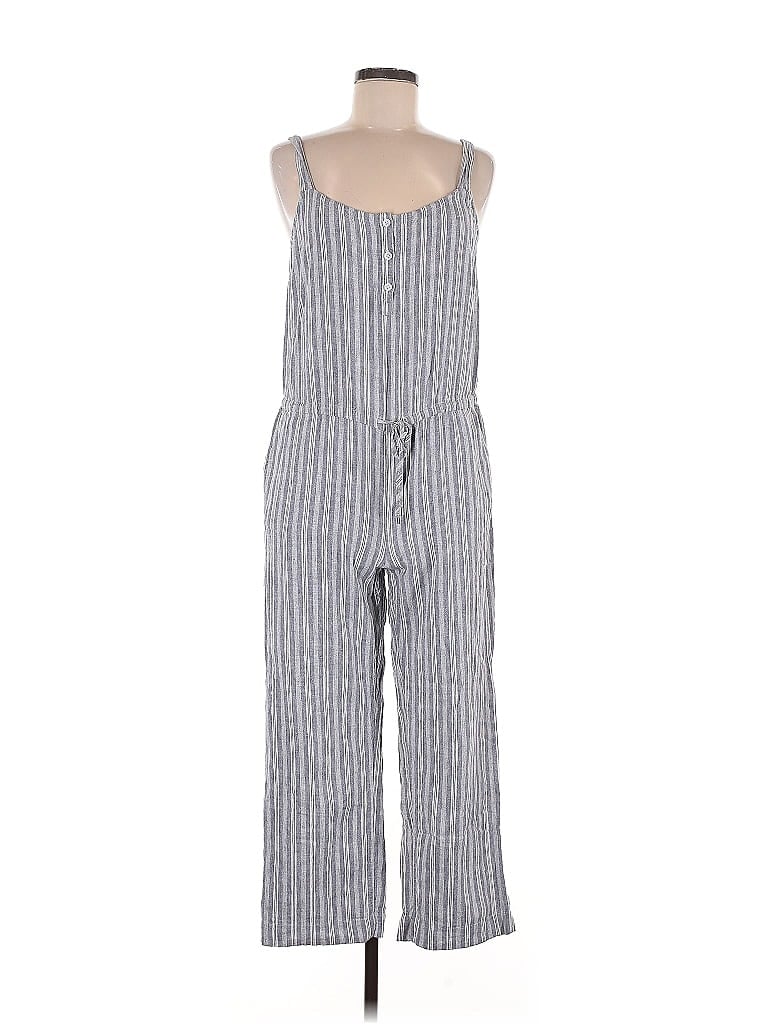 Rails Stripes Gray Jumpsuit Size M - photo 1