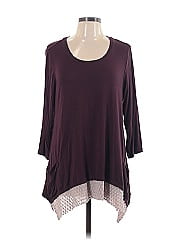 Logo By Lori Goldstein 3/4 Sleeve Top