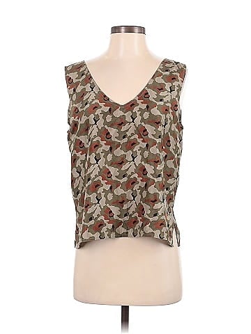 Diane Gilman Sleeveless Silk Top (view 1)