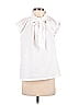 Ann Taylor White Sleeveless Blouse Size XS - photo 1