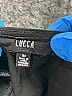 LUCCA Black 3/4 Sleeve Top Size M - photo 3