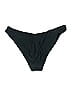 Zaful Solid Black Swimsuit Bottoms Size 6 - photo 2