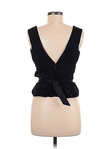 Cache Sleeveless Silk Top (view 2)