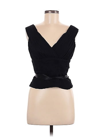 Cache Sleeveless Silk Top (view 1)