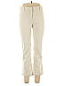 Amanda + Chelsea Chevron-herringbone Ivory Casual Pants Size 10 - photo 1