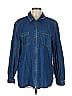 Sag Harbor 100% Cotton Blue Denim Jacket Size L - photo 1