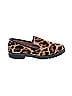 Karl Lagerfeld Paris Animal Print Brown Flats Size 6 1/2 - photo 1