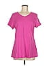 Isaac Mizrahi LIVE! 100% Cotton Pink Active T-Shirt Size M - photo 1