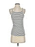 Carly Jean Silver White Tank Top Size S - photo 1