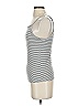 Carly Jean Silver White Tank Top Size S - photo 5