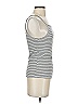 Carly Jean Silver White Tank Top Size S - photo 4