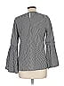 Solitaire Gray 3/4 Sleeve Top Size L - photo 2