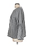 Solitaire Gray 3/4 Sleeve Top Size L - photo 5