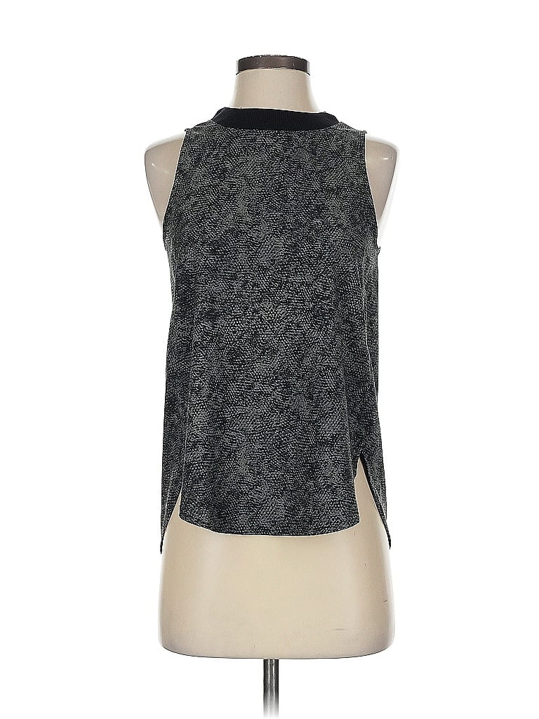 Pre-owned Athleta Sleeveless Blouse In Gray