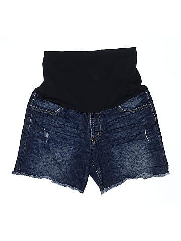 Just Black Denim Shorts (view 1)