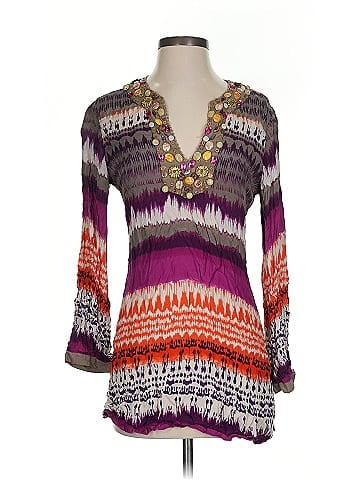 Casting 3/4 Sleeve Blouse (view 1)