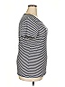 Perfect Stripes Gray Short Sleeve T-Shirt Size XXL - photo 3