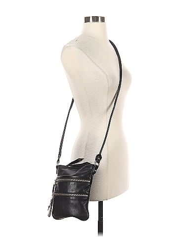 B Makowsky Leather Crossbody Bag (view 2)