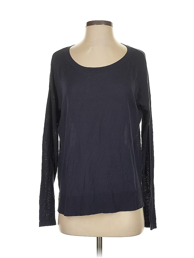 Pre-owned H&m Pullover Sweater In Black