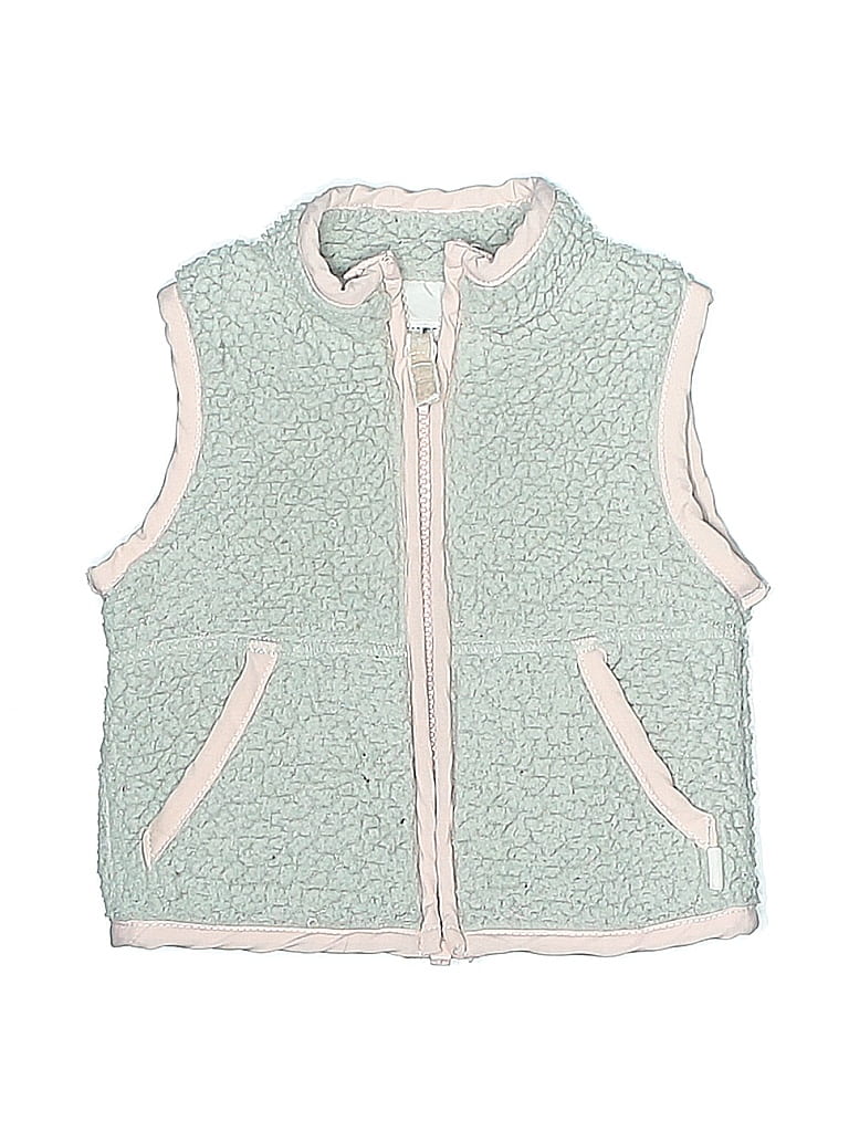 Carter's 100% Polyester Teal Vest 6-9 MO / 9 MO - photo 1