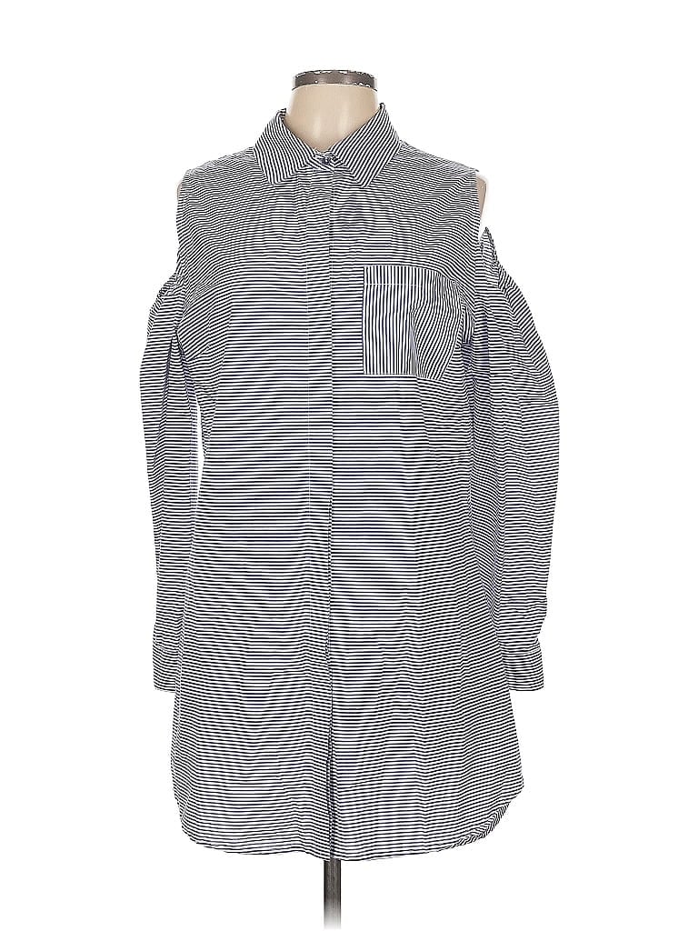 Pre-owned Rain + Rose Casual Dress In Gray