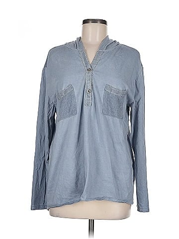 Tempo Paris Long Sleeve Blouse (view 1)