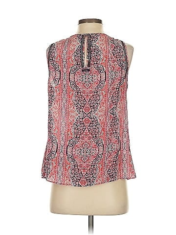 Greylin Sleeveless Silk Top (view 2)