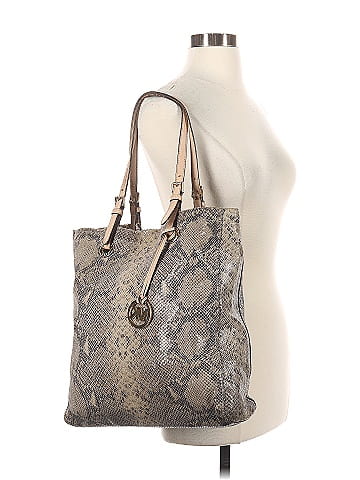 MICHAEL Michael Kors Leather Tote (view 2)