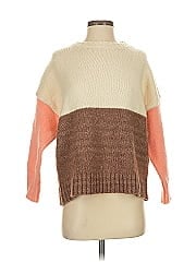 Line & Dot Pullover Sweater