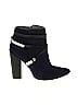 Calvin Klein Solid Blue Purple Ankle Boots Size 8 - photo 1