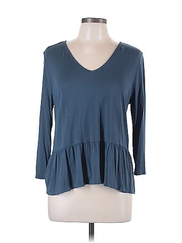 Ann Taylor LOFT Outlet 3/4 Sleeve T-Shirt (view 1)