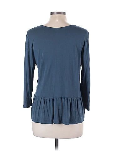 Ann Taylor LOFT Outlet 3/4 Sleeve T-Shirt (view 2)