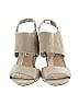 Karl Lagerfeld Paris Ivory Tan Heels Size 9 - photo 2