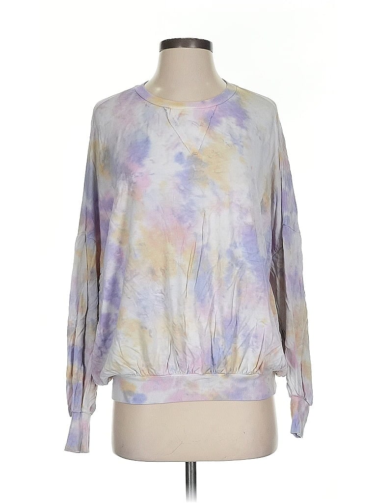 Pre-owned Young Fabulous & Broke Long Sleeve T-shirt In Purple