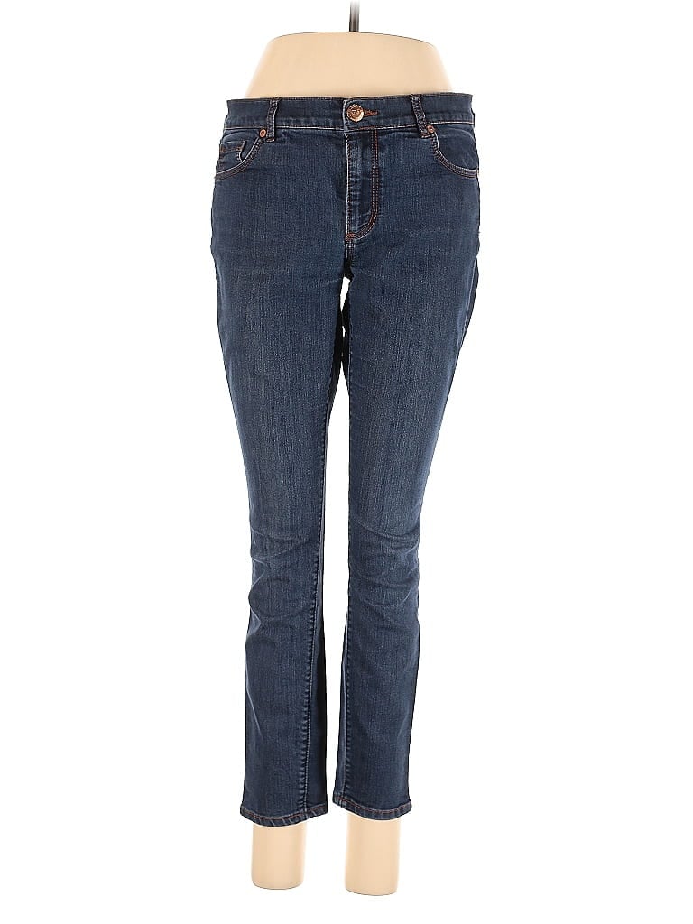 Pre-owned Ann Taylor Loft Jeans In Blue