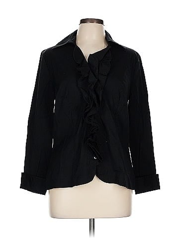 Ann Taylor 3/4 Sleeve Button-Down Shirt (view 1)