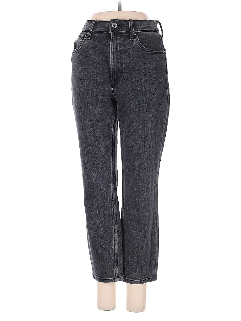 Pre-owned Abercrombie & Fitch Jeans In Gray