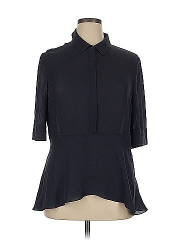 L.K. Bennett 3/4 Sleeve Silk Top (view 1)