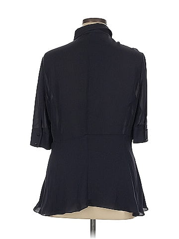 L.K. Bennett 3/4 Sleeve Silk Top (view 2)