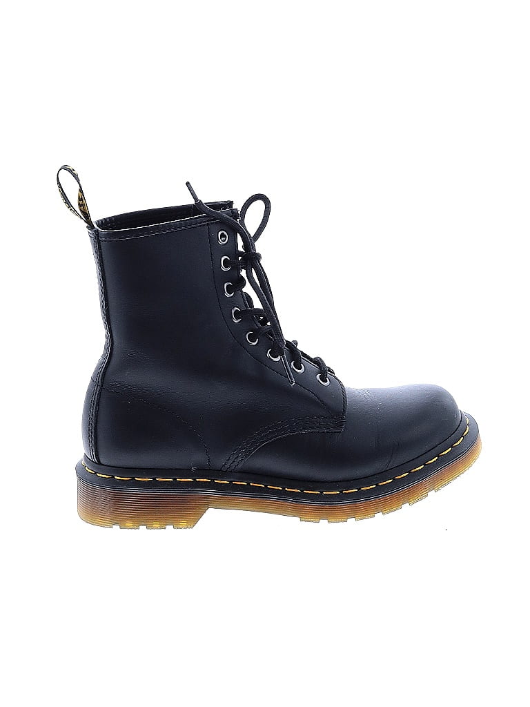 Dr. Martens Blue Black Boots Size 6 - photo 1